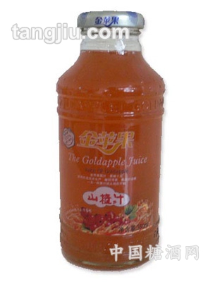 金苹果山楂汁350ml