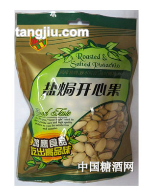 鸿鹰盐焗开心果160G