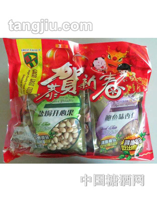 鸿鹰食品恭贺新春礼包1436g