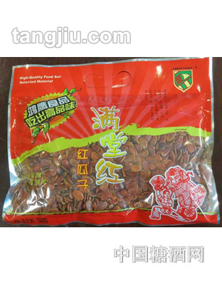 鸿鹰满堂红红瓜子450G