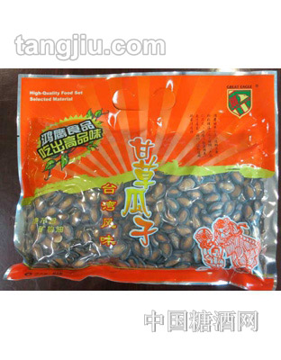 鸿鹰台湾风味甘草瓜子450G