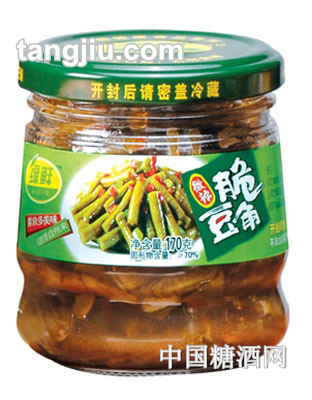 绿鲜油焖脆豆角170g