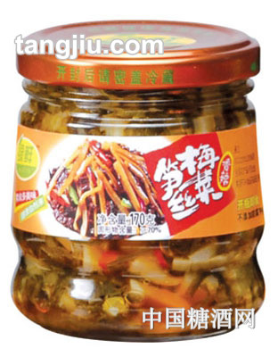 绿鲜梅菜笋丝170g