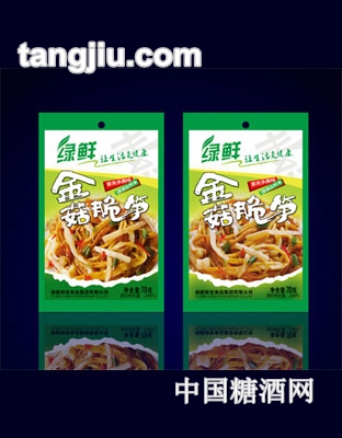 绿鲜金菇脆笋70g