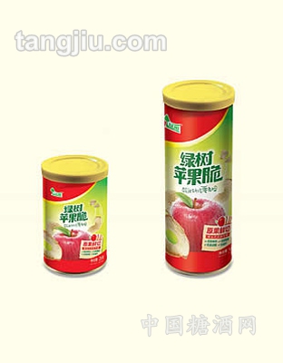 绿树苹果脆（筒装）50g
