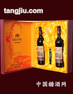 格瑞特葡萄酒-红双纸礼盒
