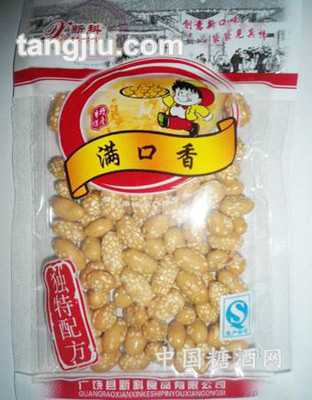 新科芝麻味满口香120g