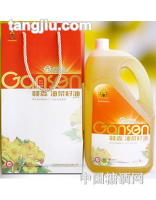 赣森油菜籽油绿标5L