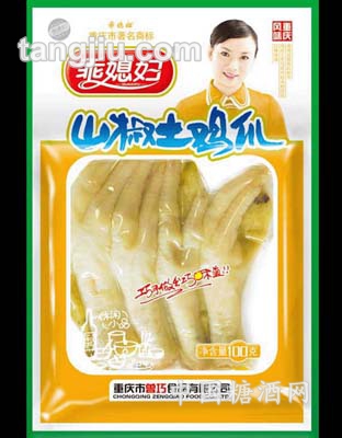 山椒土鸡爪100克