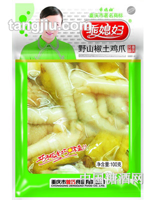 乖媳妇野山椒土鸡爪100g