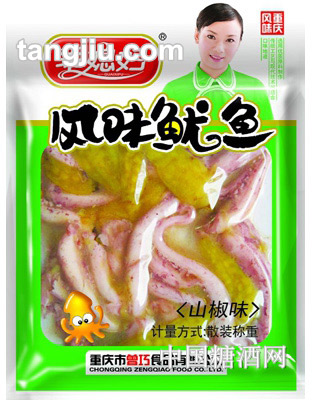 乖媳妇风味鱿鱼山椒味