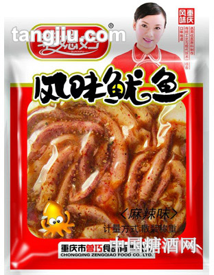 乖媳妇风味鱿鱼麻辣味