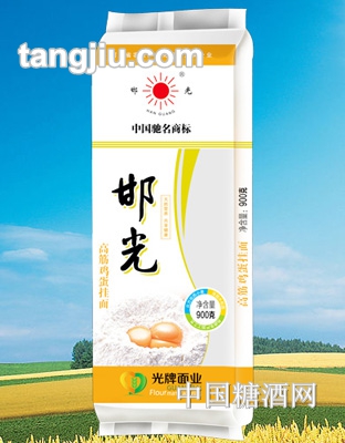 邯光牌高筋鸡蛋挂面900g装