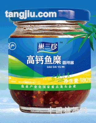 高钙鱼糜香辣酱180g