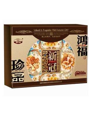 鸿福珍品（咖啡红）