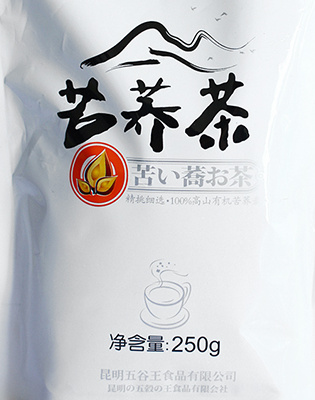 谷冠 250克全胚麦香型苦荞茶 厂家供应
