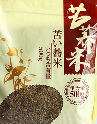 谷冠 500g袋装苦荞米 有机食品 厂家供应