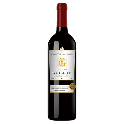 法国葡萄酒代理-吉洛城堡波尔多干红葡萄酒-2011