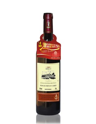 法国葡萄酒加盟代理品牌-吉洛干红葡萄酒(美乐)-2005