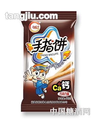 谷粒方手指饼巧克力味60g