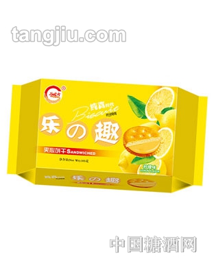 谷粒方乐之趣夹心饼干柠檬味105G