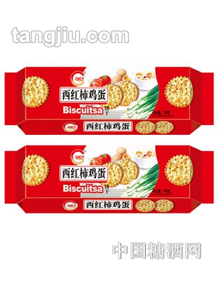 谷粒方西红柿鸡蛋饼干120g
