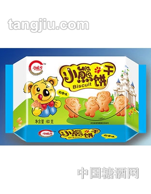 谷粒方小熊饼干奶香味60g