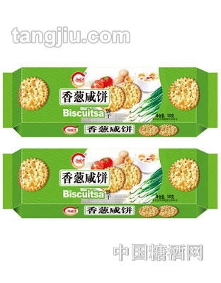 谷粒方香葱咸饼120g