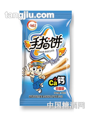谷粒方手指饼奶香味60g