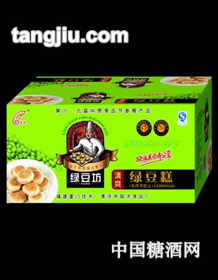 国弘绿豆糕-箱装