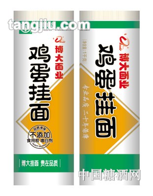 博大谷蔬鸡蛋挂面1千克