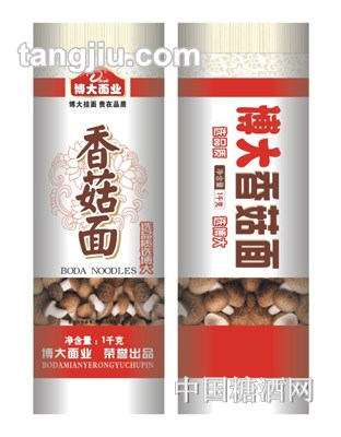 中国红香菇面1000g