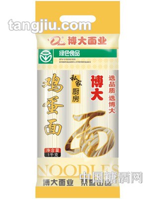 私家厨房鸡蛋面1000克绿标