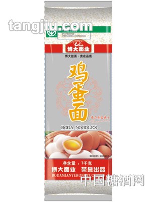 中国红鸡蛋面1000g