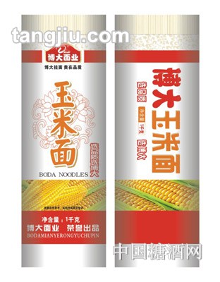 博大中国红玉米面1000g