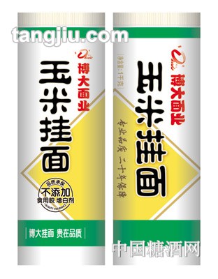 博大谷蔬玉米挂面1千克