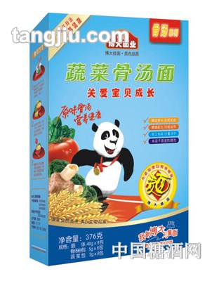 博大骨汤蔬菜面376克