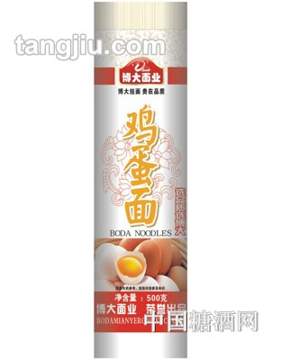 中国红鸡蛋面500g