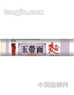 博大系列玉带面500g