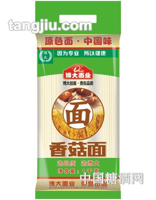 博大绿标香菇面1000克