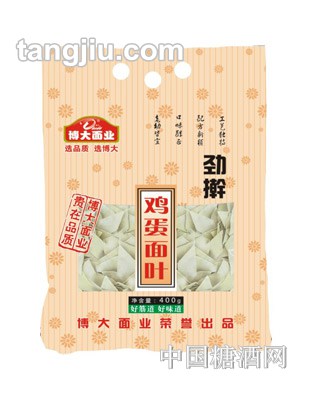 博大面叶鸡蛋面400g