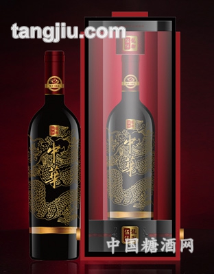 中华牌龙御伍仟葡萄酒1.5L