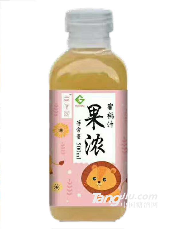 果浓 蜜桃汁 500ml