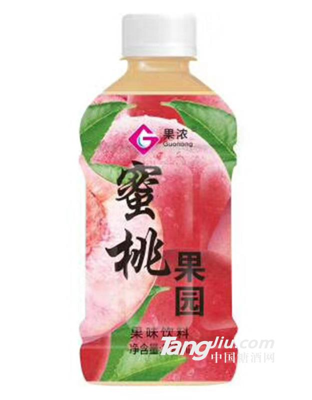 果浓蜜桃果园果味饮料350ml×24瓶