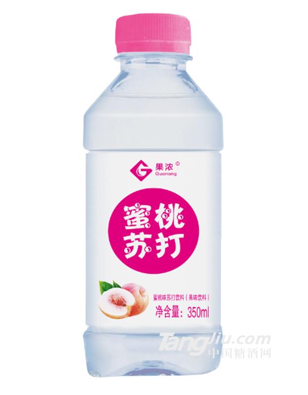 吾诺果浓蜜桃苏打水350ml×24瓶