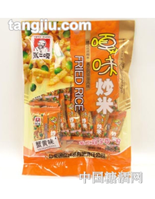 张二嘎炒米蟹黄味120克