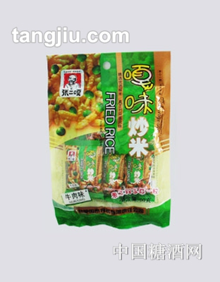 张二嘎嘎味炒米牛肉味80g