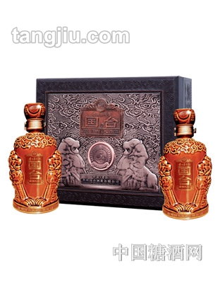 国台双支礼盒500ml
