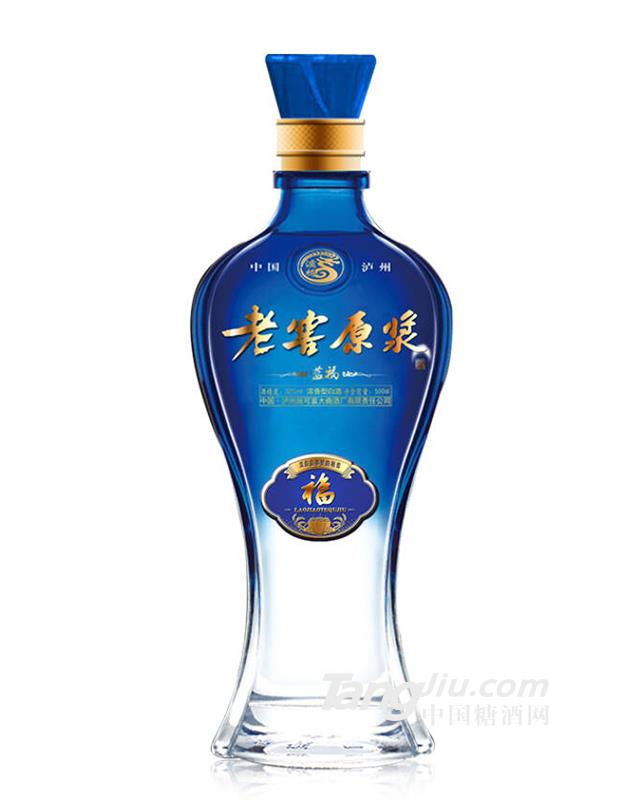 老窖原浆酒蓝福