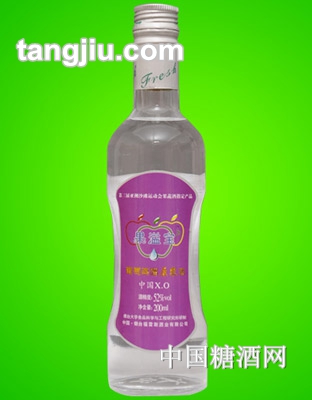 果溢宝中国葡萄蒸馏酒52度200ml